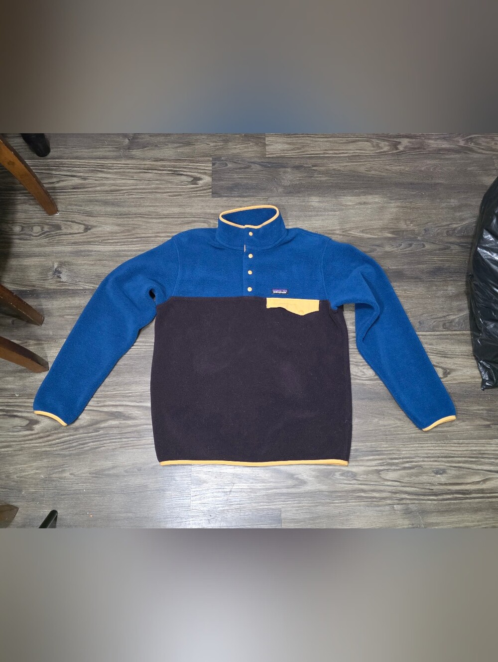 Patagonia Men's Synchilla Snap-T Pullover Sweater Colorblock